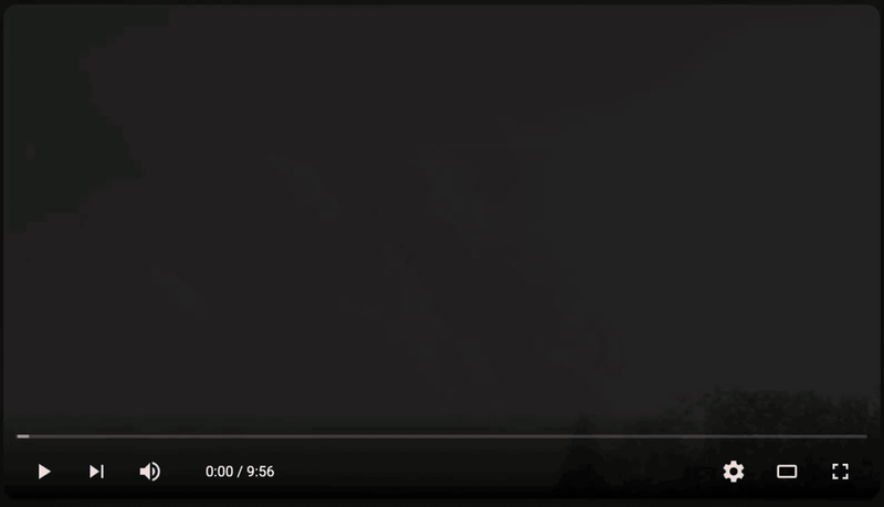 Custom Player UI Example